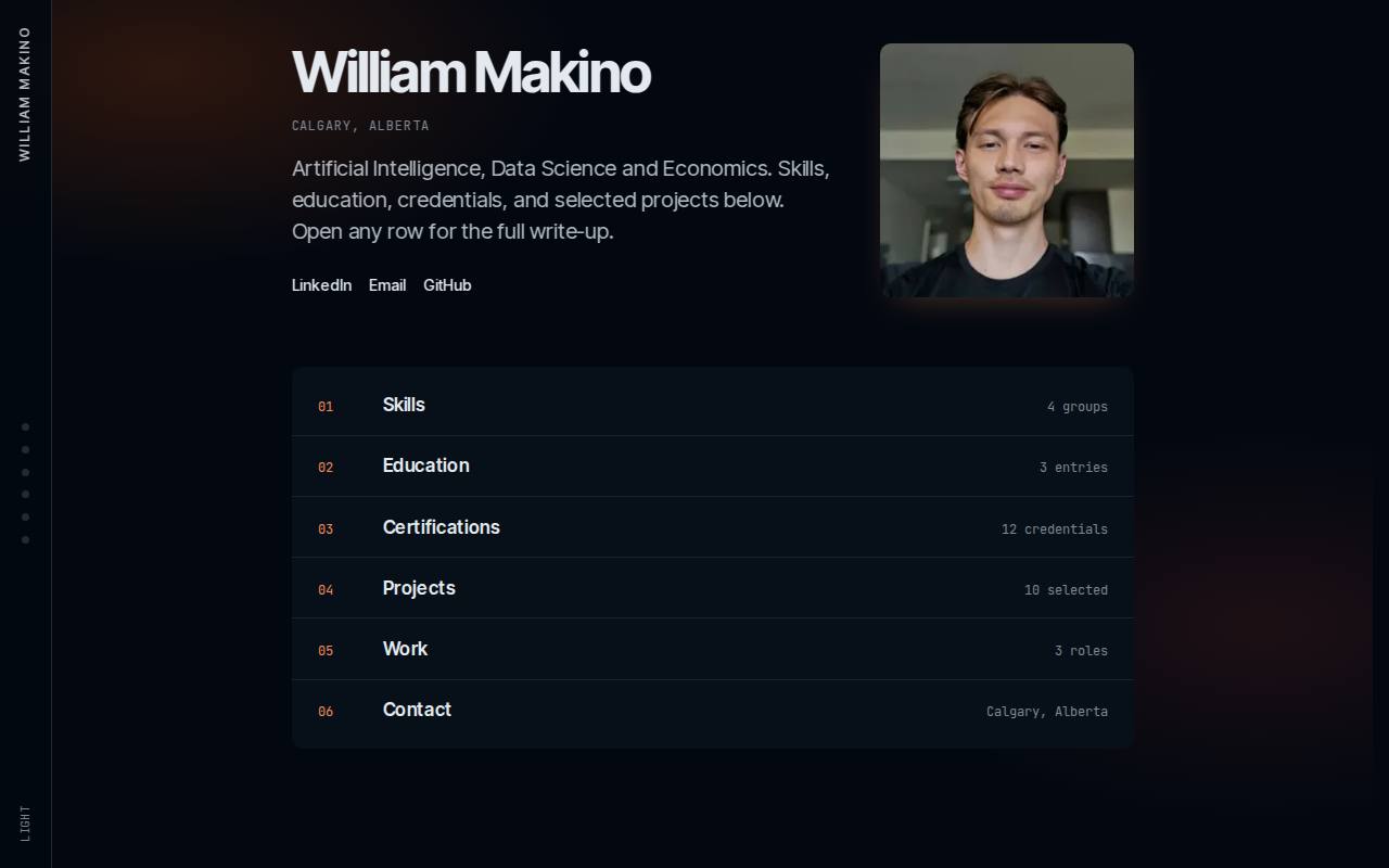 Screenshot of wmakino.com